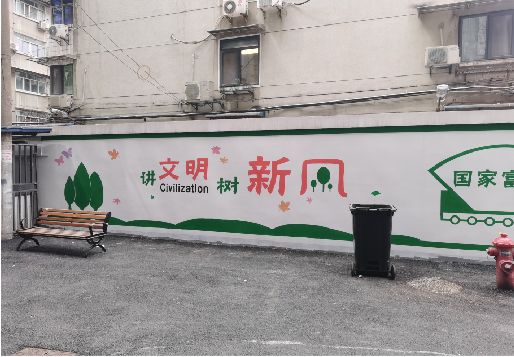 滁州社区墙绘